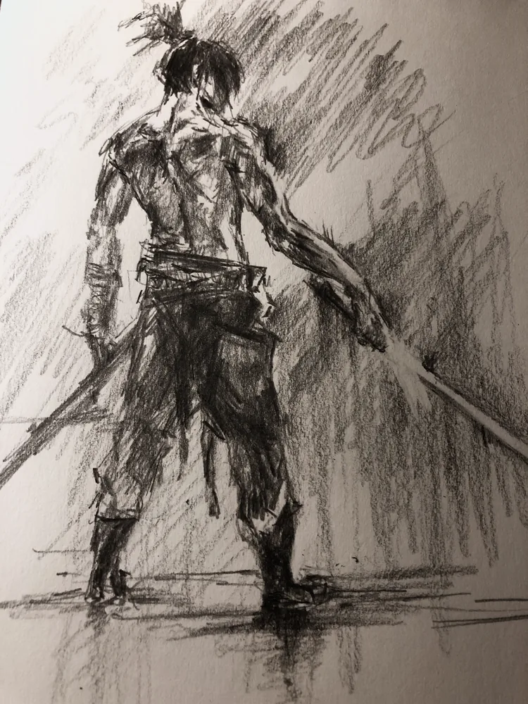Swordsman in the Shallows